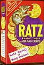 Wacky Packs   --  Ratz Crackers